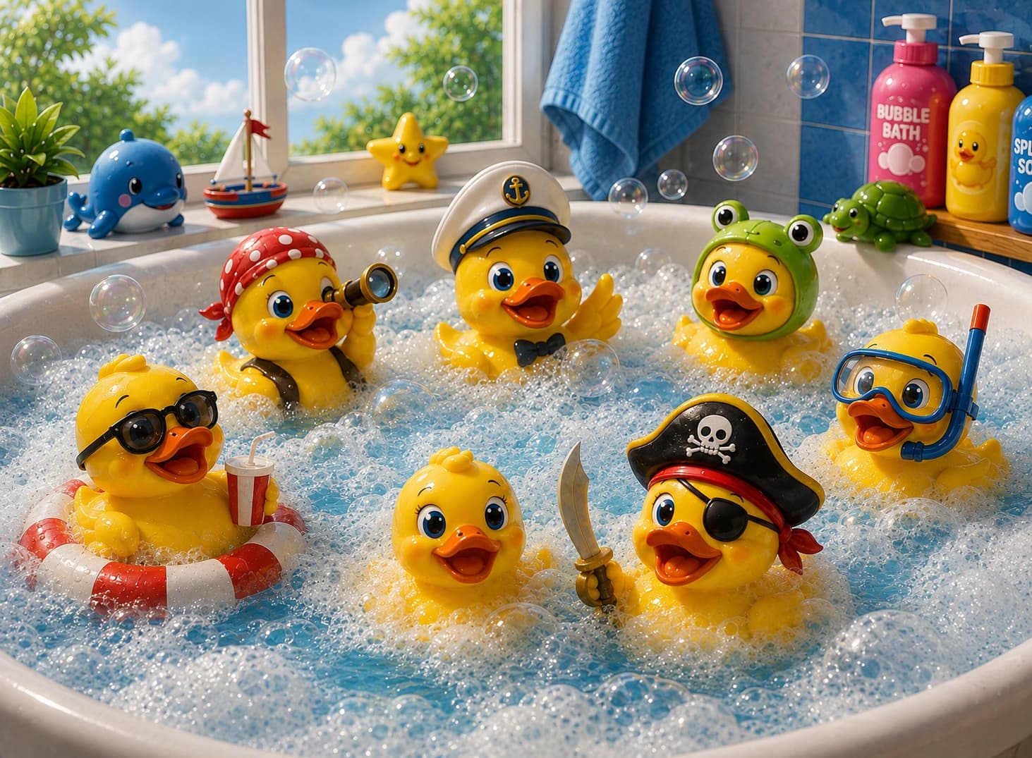 Rubber Ducky Dock theme